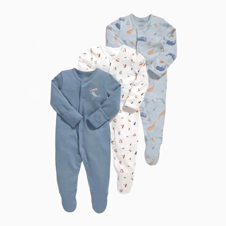 Baby Clothes Three Piece Gift Box Full Moon Dress