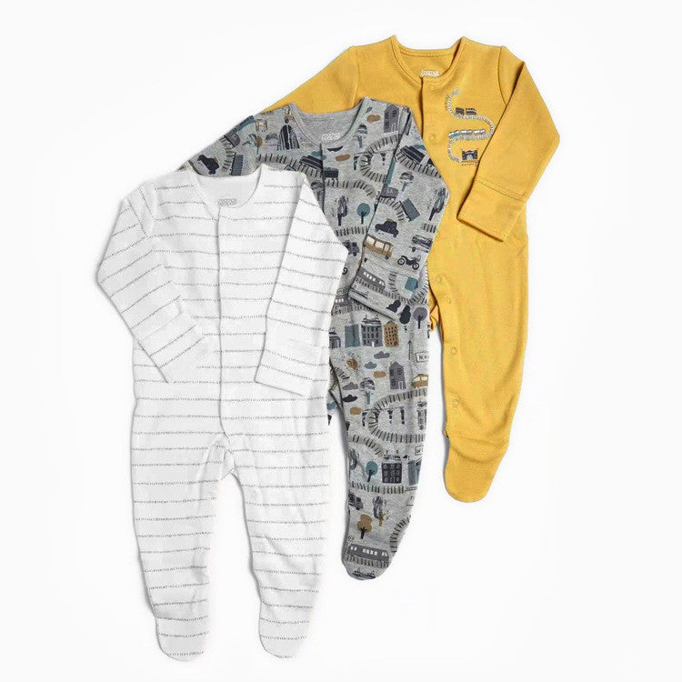 Baby Clothes Three Piece Gift Box Full Moon Dress