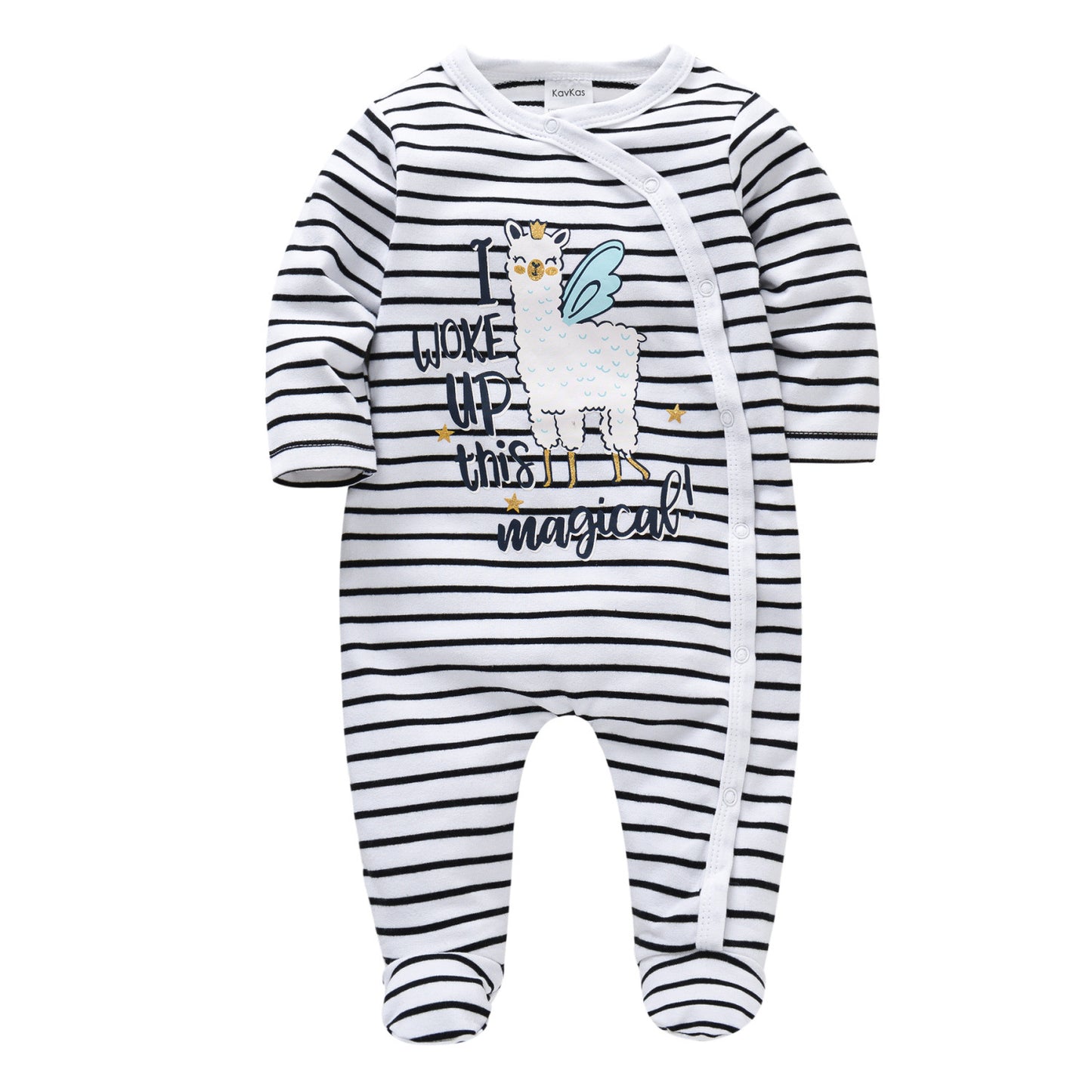 Cotton Toddler Clothes 5-piece Long-sleeved Baby Jumpsuit