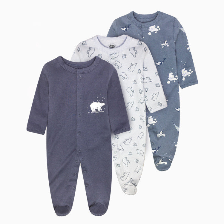 Baby Clothes Three Piece Gift Box Full Moon Dress