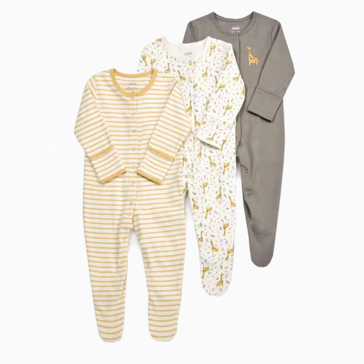 Baby Clothes Three Piece Gift Box Full Moon Dress