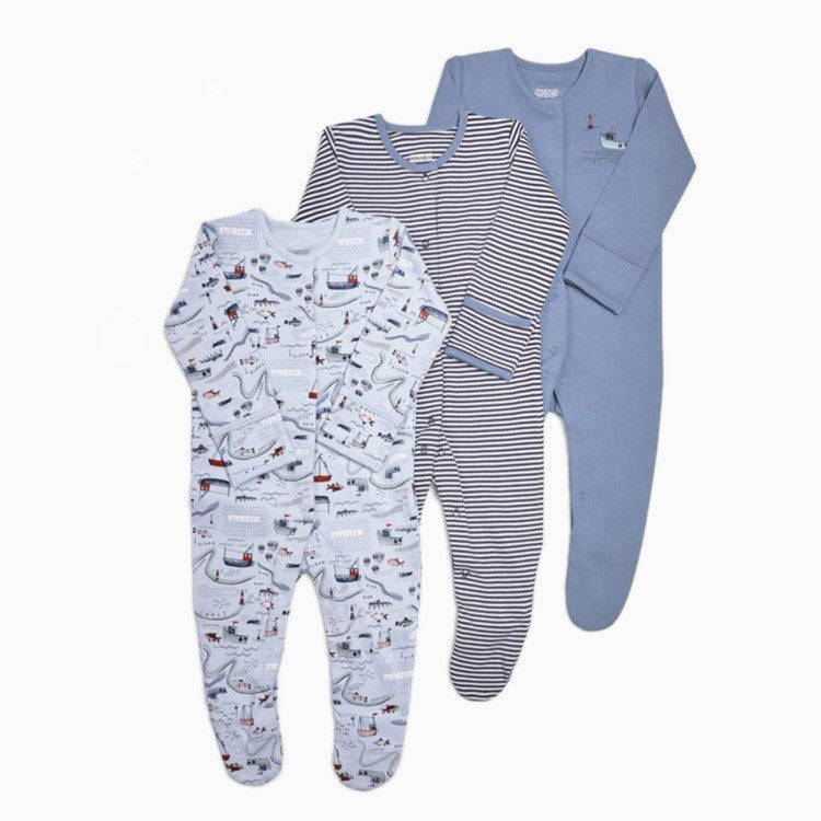 Baby Clothes Three Piece Gift Box Full Moon Dress